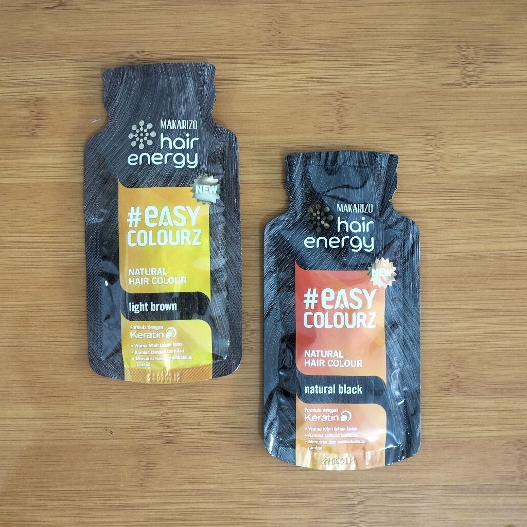 Makarizo Hair Energy Easy Colourz Keratin | Marizo Pewarna Rambut