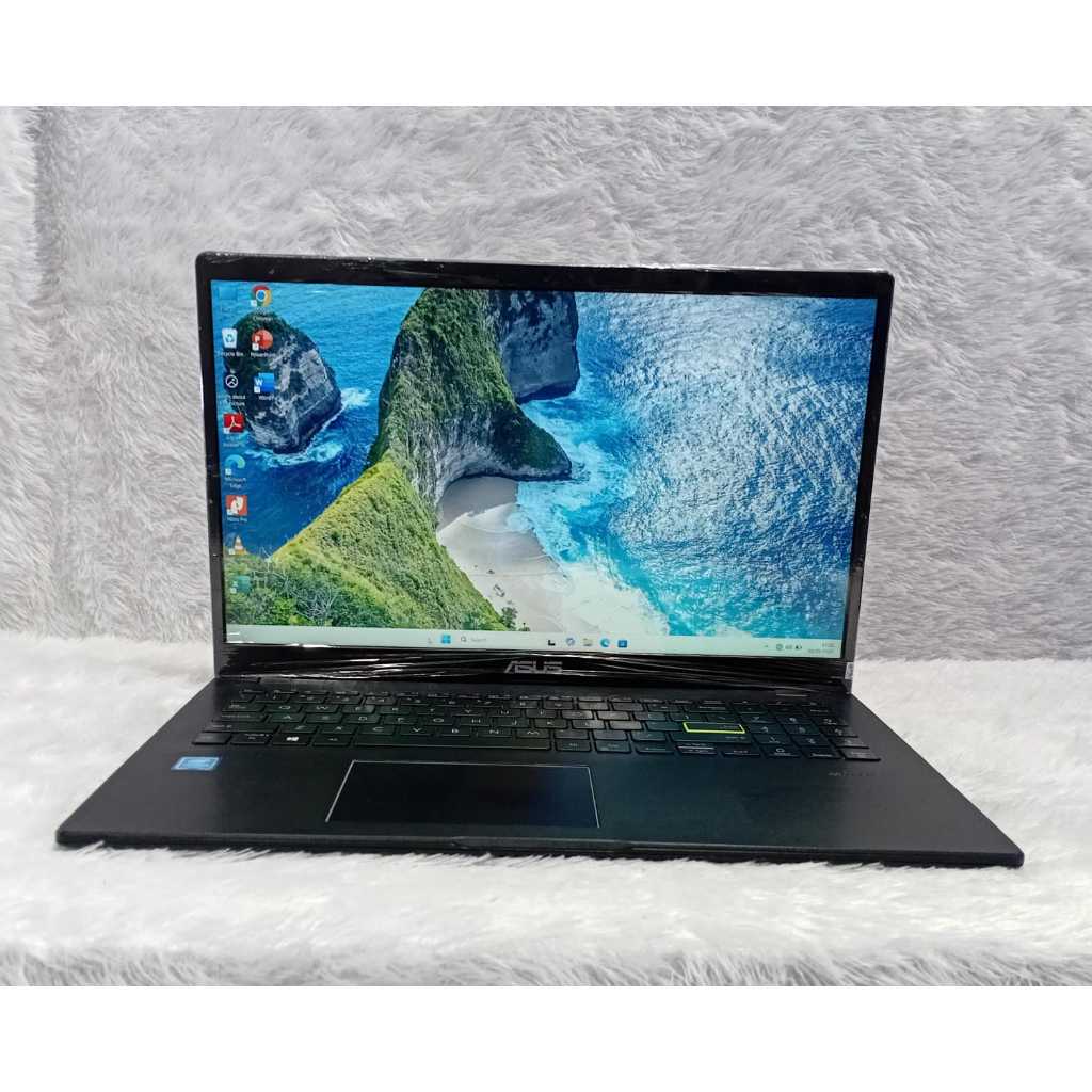 LAPTOP ASUS VIVOBOOK L510MA - INTEL N4020/RAM 4 GB/128 GB SSD/15 "HD/WINDOWS11 ZOOM SIAP PAKAI