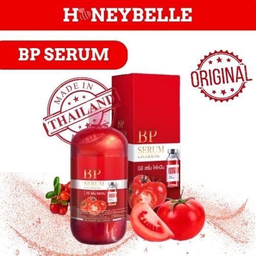 BP SERUM LYCOPENE 500ML BODY SERUM|BP SERUM ORIGINAL THAI| SERUM TOMAT WHITENING BP SERUM WHITENING|