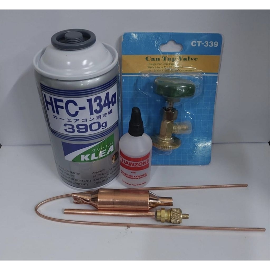 New Paket Pengisian Freon Kulkas Lengkap Dengan Filter