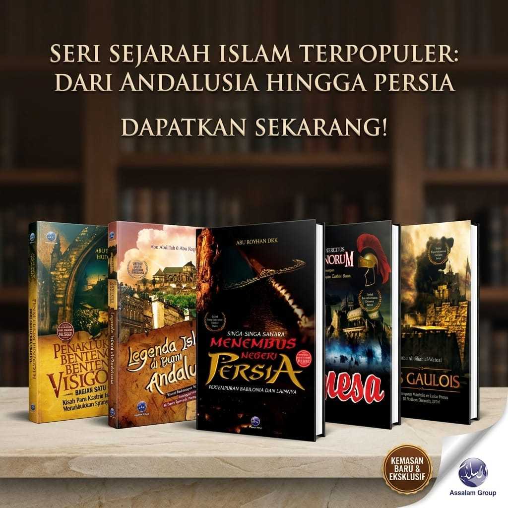 Buku Kisah Islam di Andalusia Penaklukkan Benteng Visigoth Negeri Persia Emesa Les Gaulois