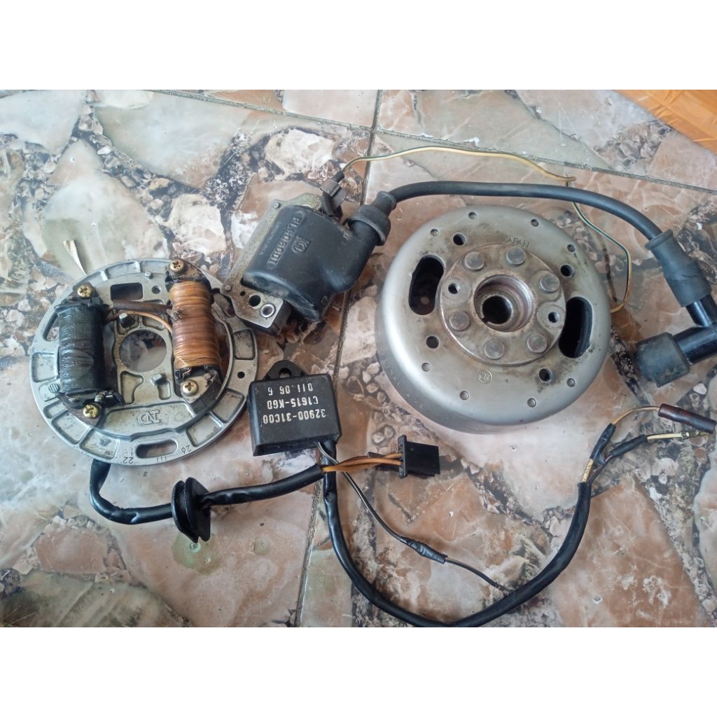 SET PENGAPIAN SUZUKI RC100 TORNADO GK GS ORIGINAL COPOTAN
