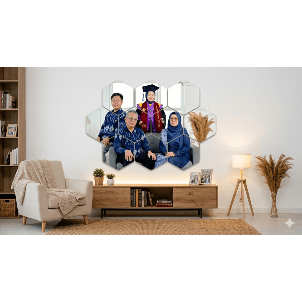 Cetak Foto Custom Aesthetic Epoxy Resin Premium