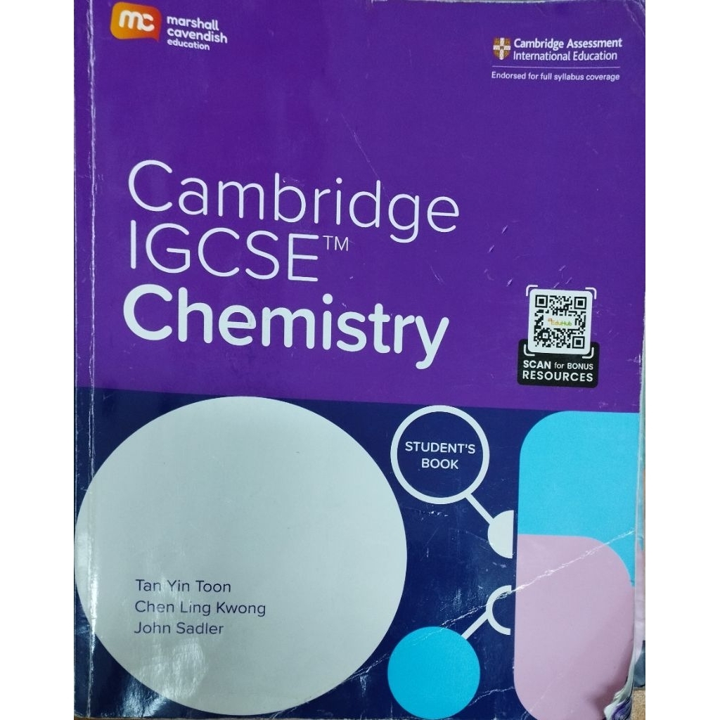 Cambridge IGCSE Chemistry second