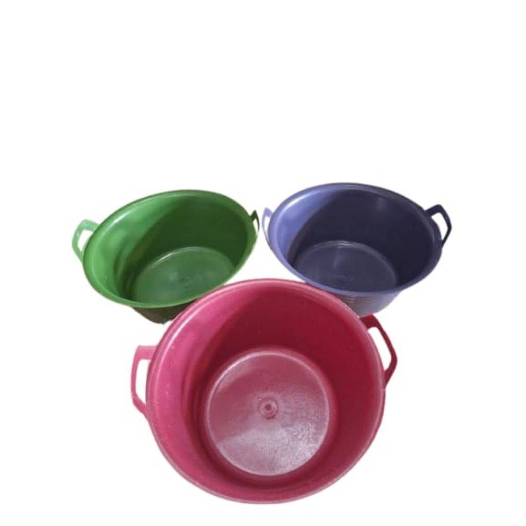 (12pcs) Bak kuping 14 - Baskom Plastik Serbaguna - Bak Hajatan
