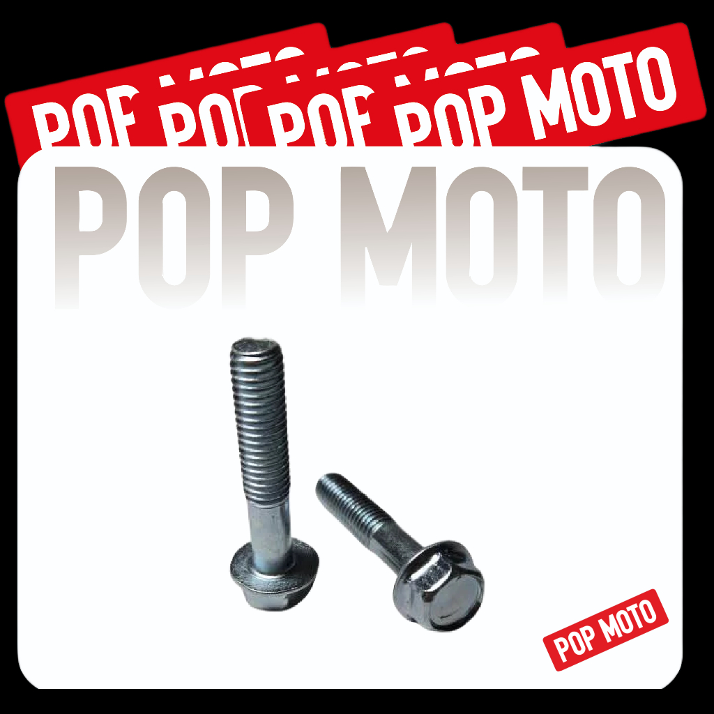 Baut Flange M8 x 40 Kunci 12 Baut Topi Flange Bolt