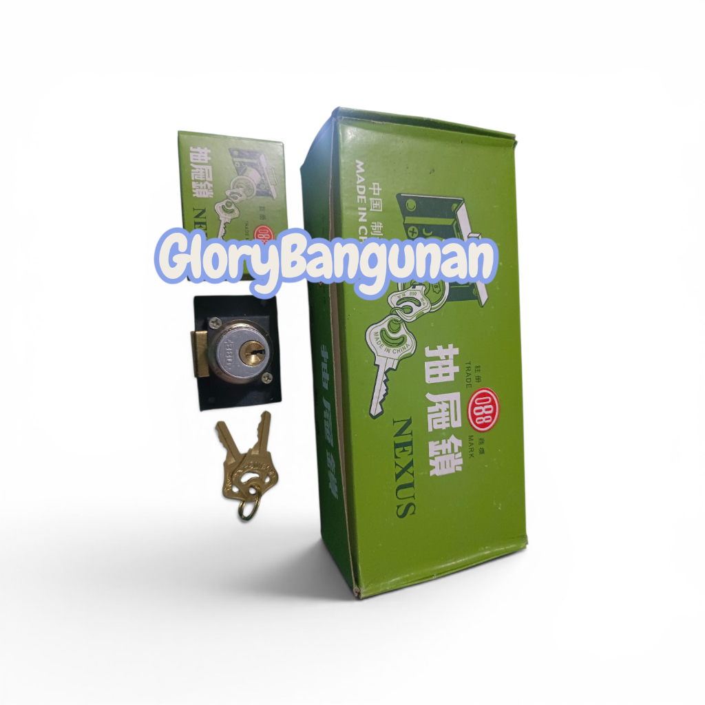 Kunci Laci 088 - Konci Lemari Laci Meja Kayu Drawer Lock Besar 100% ORIGINAL