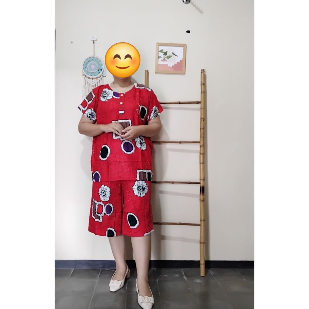 SMT Marisa setelan kulot ld 110 cm