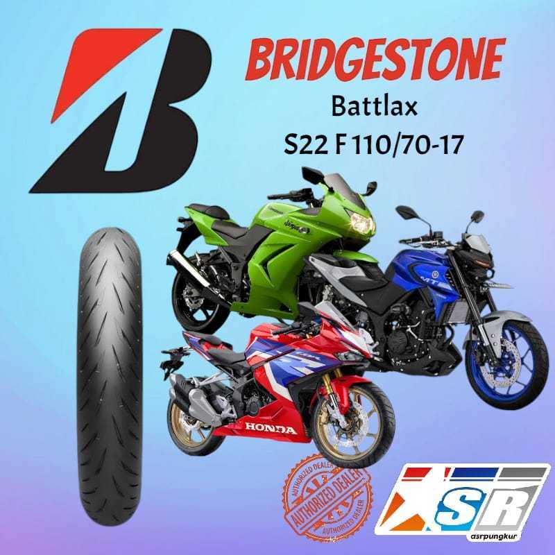 Ban Bridgestone Battlax S22 F 110/70-17 S 22 Original Made in Japan