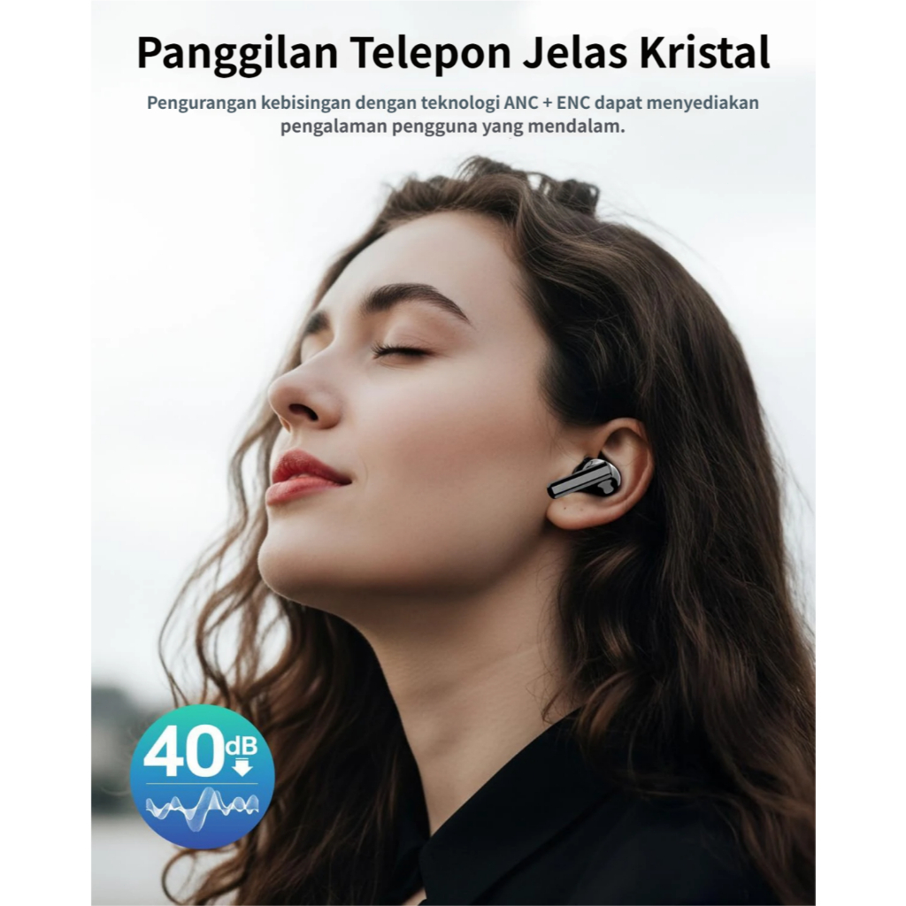 NEW DEALS EARBUD NIRKABEL JBL PHANTOM TWS ASLI EARPHONE BLUETOOTH 5.3 PEREDAM BISING FONE HEADSET