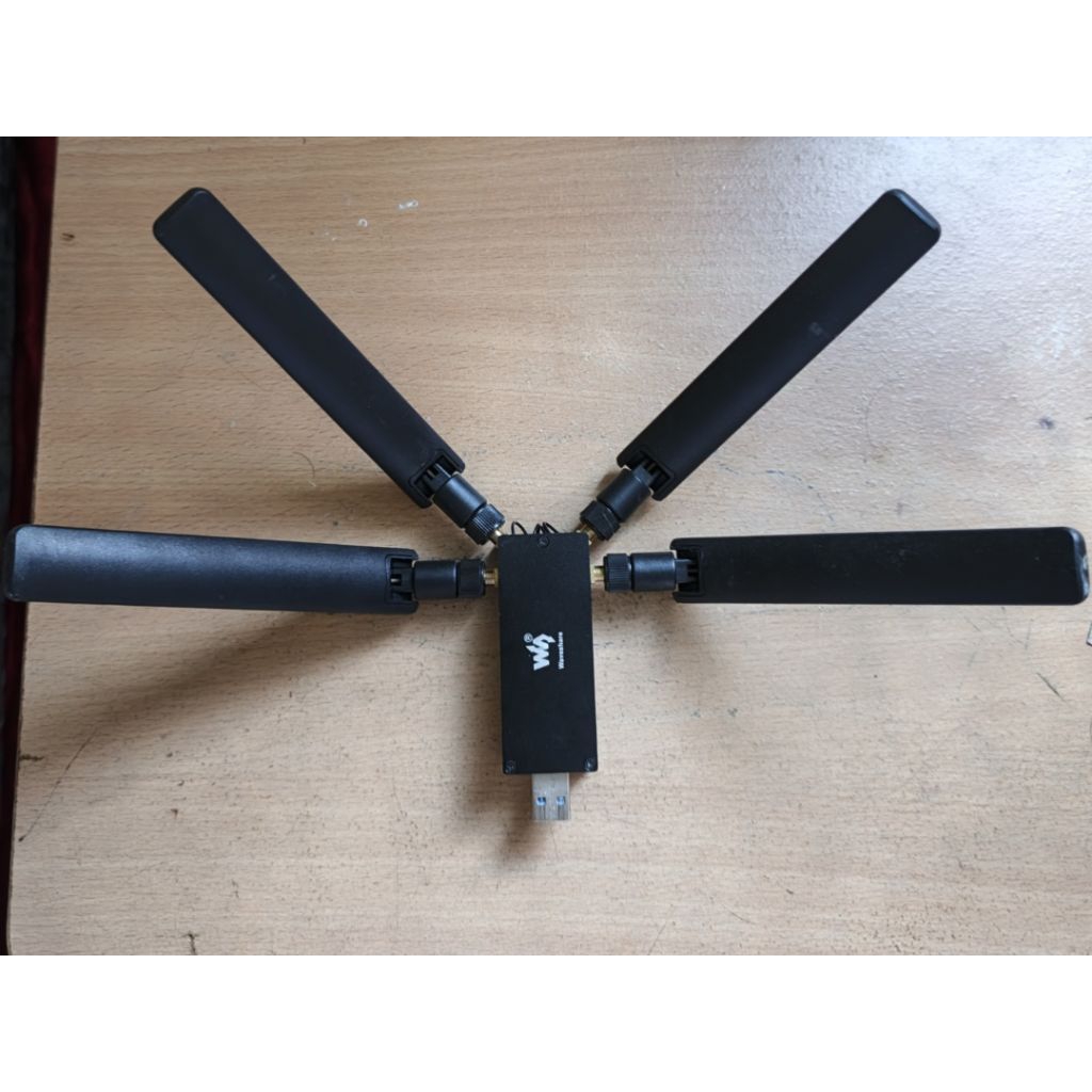 Modem Dell DW5821e CAT16 LTE + 4 Antena + Sim Card Tri Hifi Air
