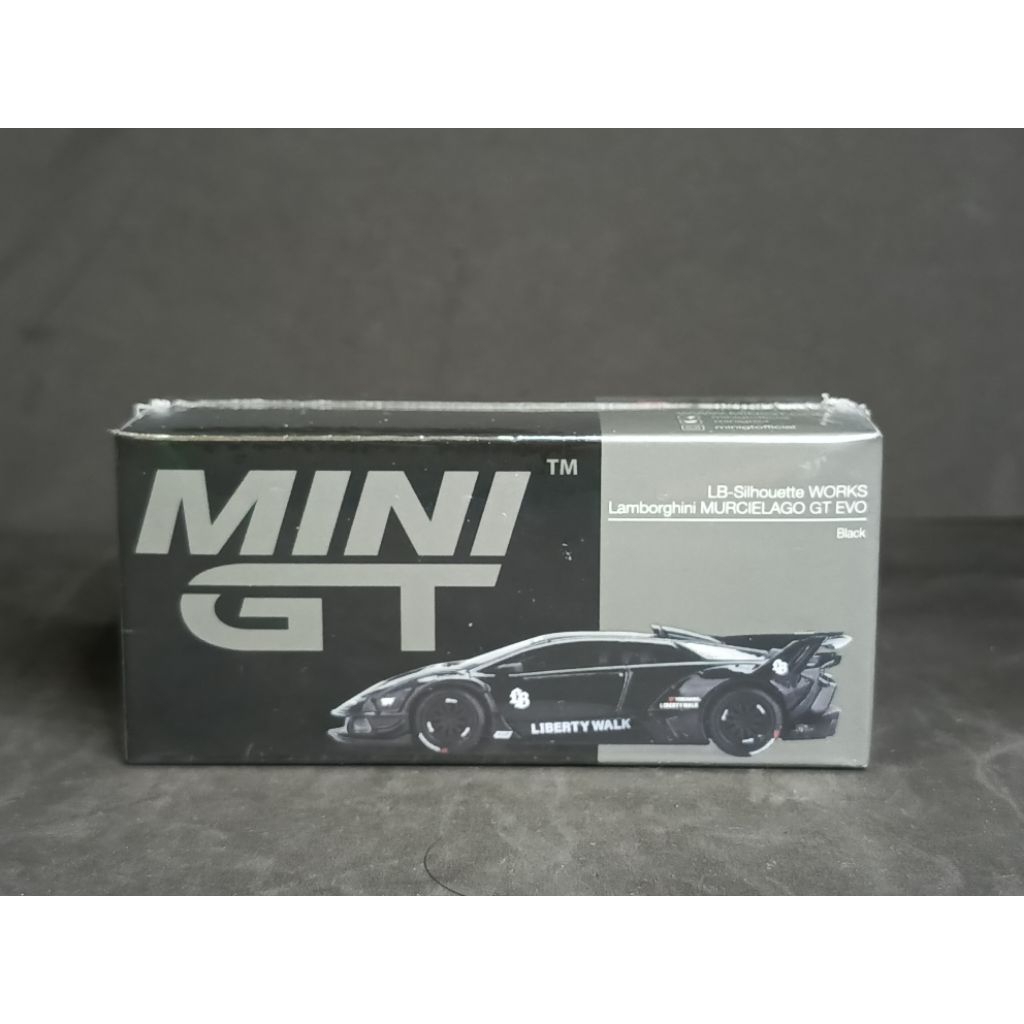 -MiniGT- Lamborghini Aventador LBWK Black