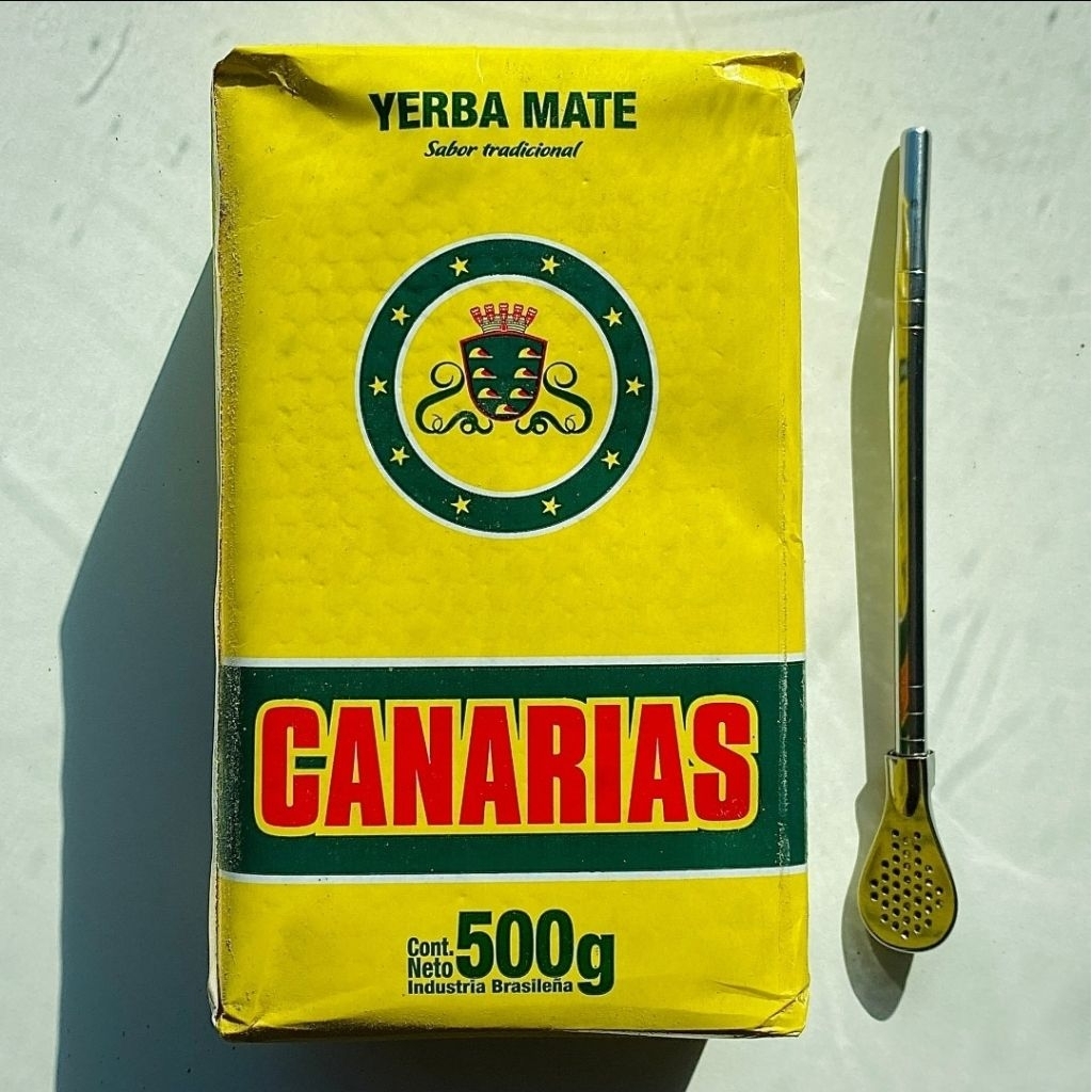 Yerba Mate Canarias Tradicional 500 g / 1 kg sin palo (no stems)