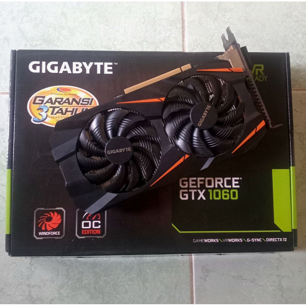 VGA GTX 1060 6GB GIGABYTE