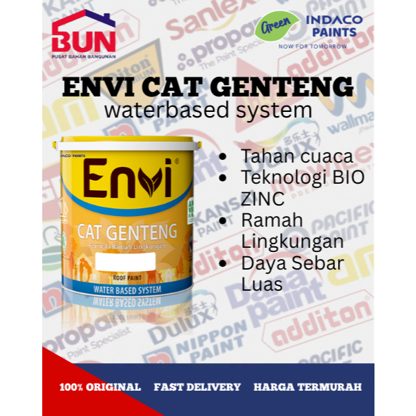 CAT GENTENG ENVI 20 KG
