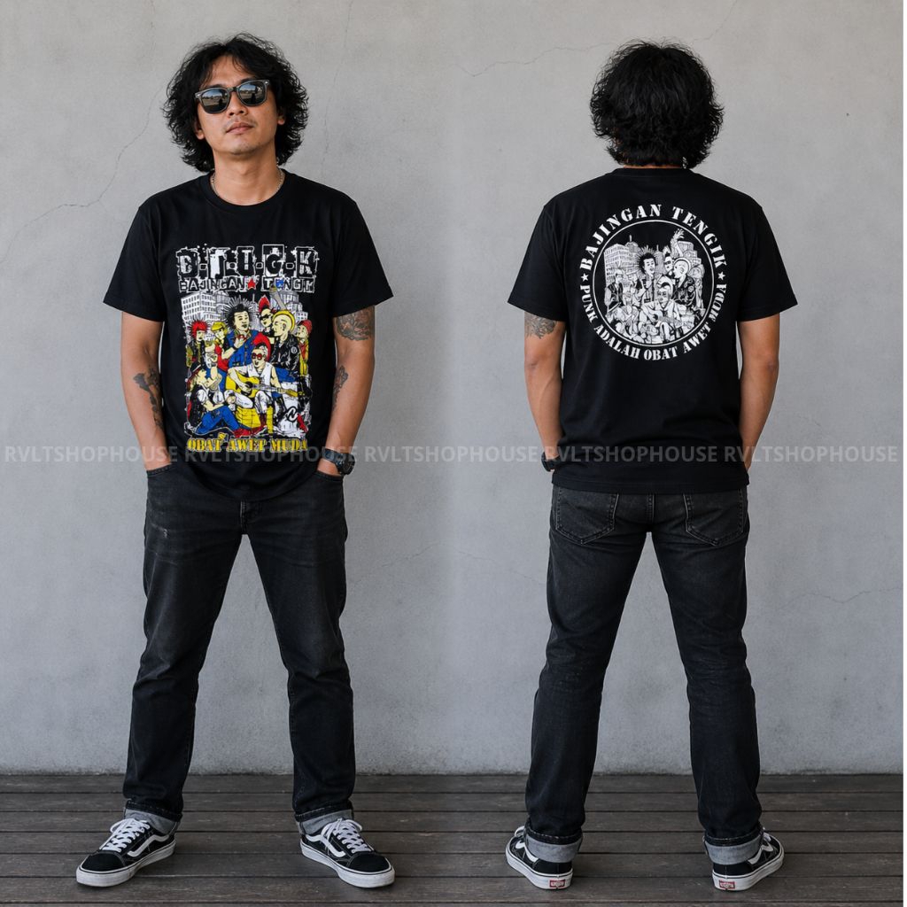 Kaos Band Punk BJTGK / Kaos Distro / Kaos Punk / T-shirt Punk