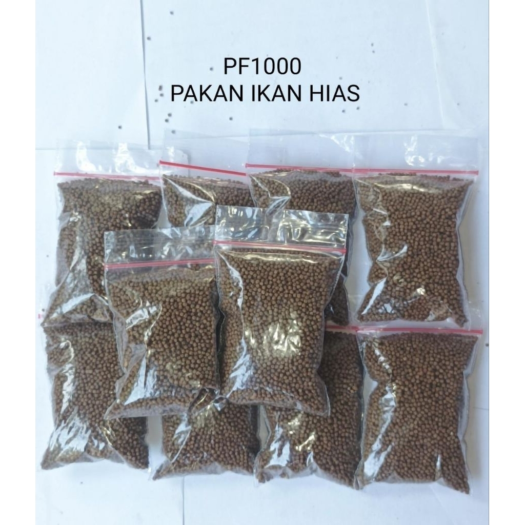 Pakan Ikan Hias PF 1000 Cocok buat cupang guppy dan bibit ikan lainya