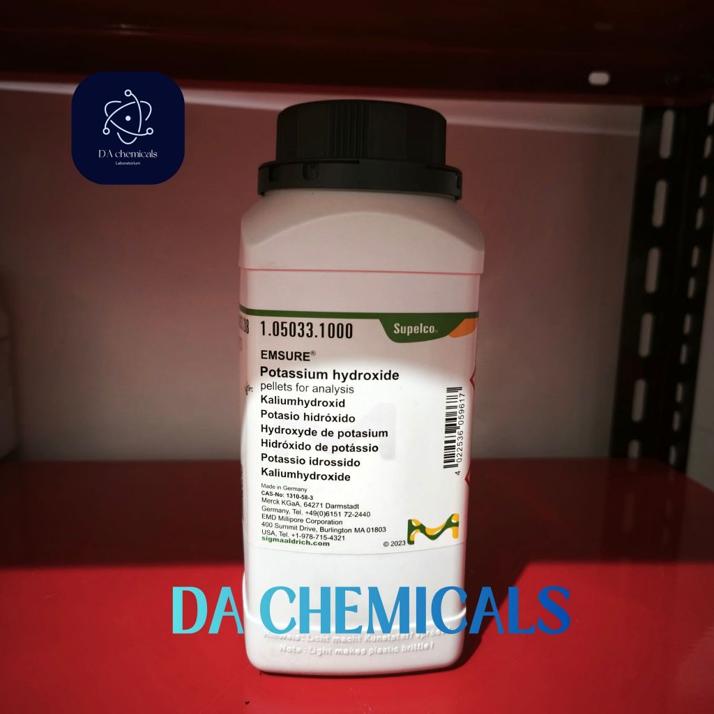 KALIUM HIDROKSIDA / KOH/ POTASSIUM HYDROXIDE MERCK 1.05033.1000 MERCK 105033 1KG