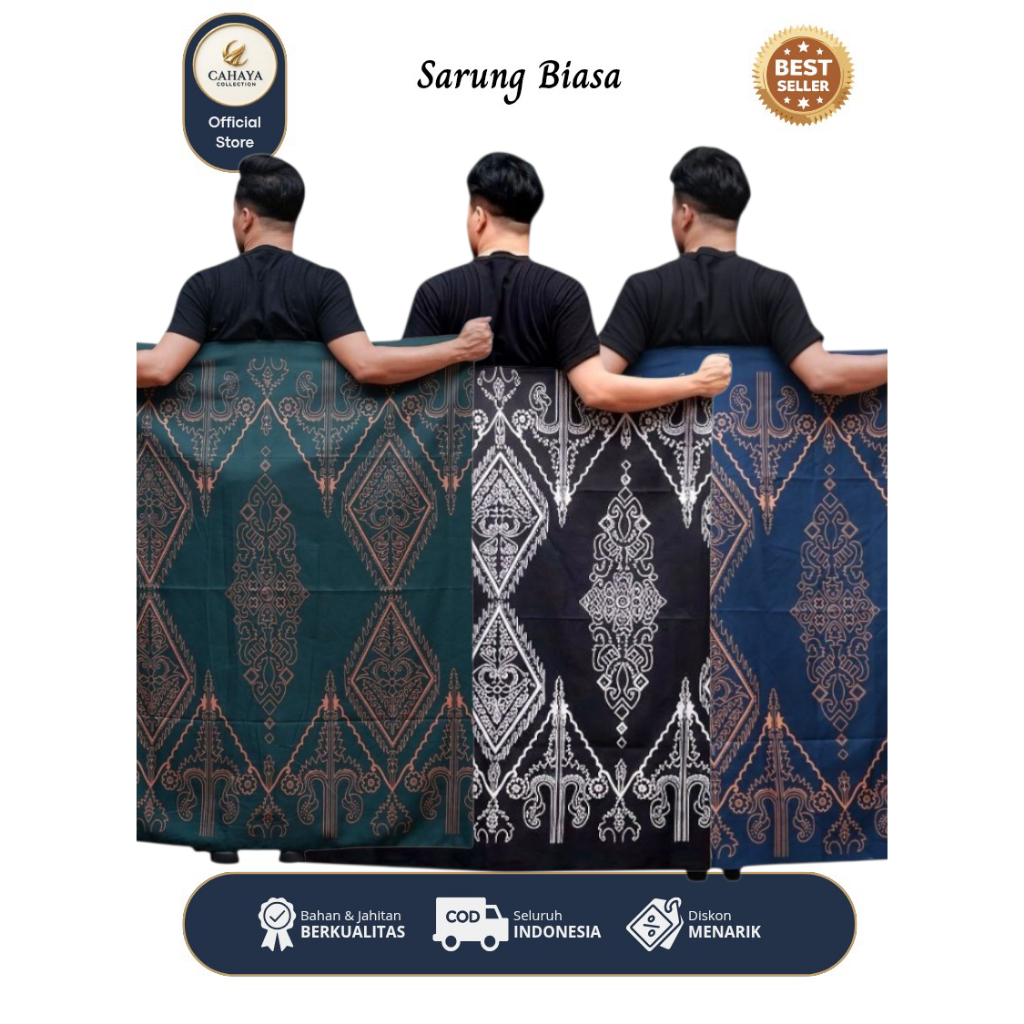 "CC" SARUNG DEWASA (ASMAT) Santri/Santriwati Sarung Instan Pria Dewasa Sarung Batik / Wadimor Pria D