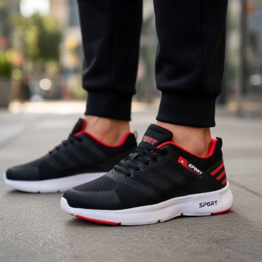 DELTRO SEPATU  PRIA SNEAKER JUMBO SIZE 44 45 46
