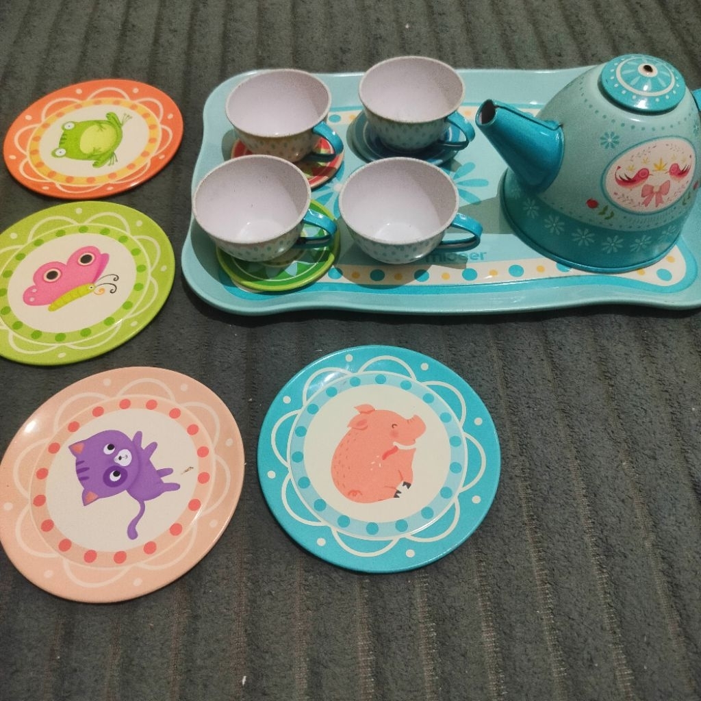 Mideer Afternoon Tea Set Preloved Pretend Play