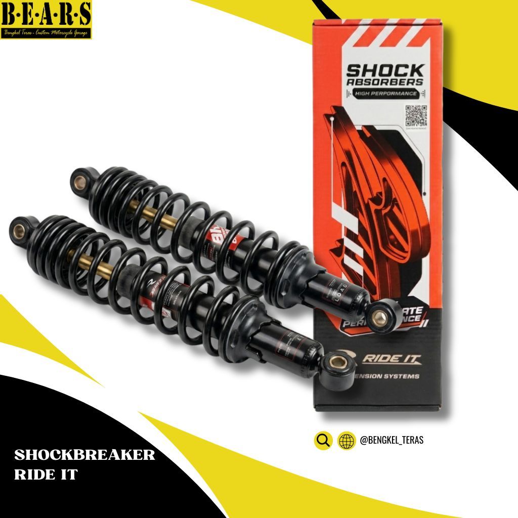Shockbreaker Belakang Non Tabung Ride IT Kawasaki W175