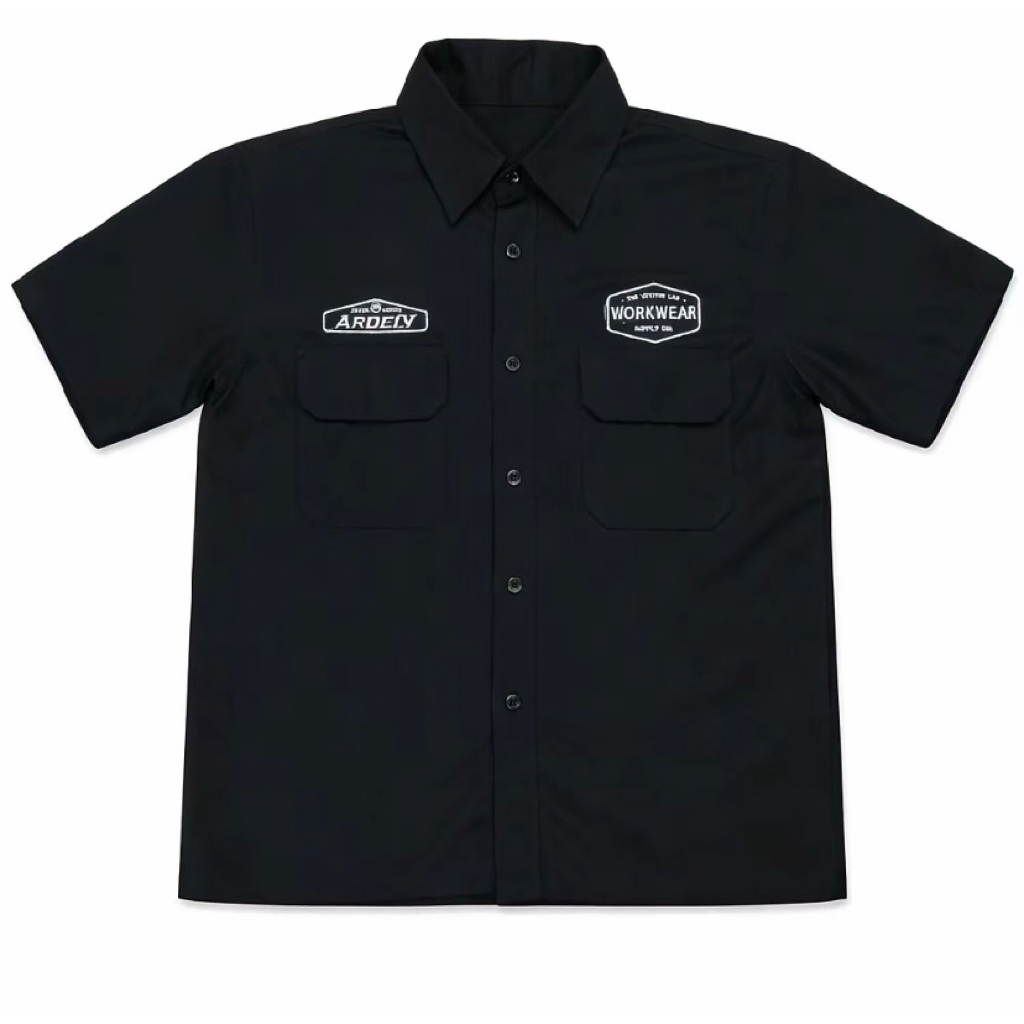 vestiyo kemeja engineer black