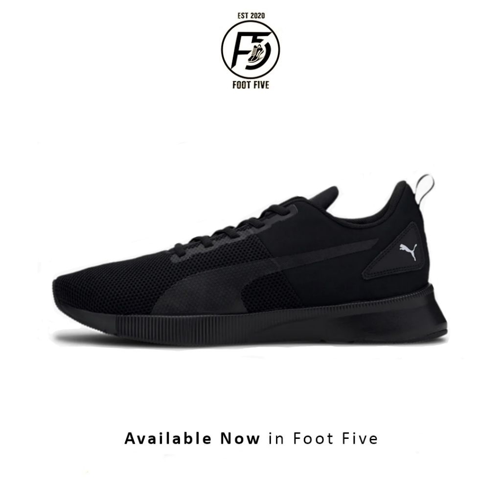 Sepatu Lari Pria Puma Flyer Run Black Original BNIB