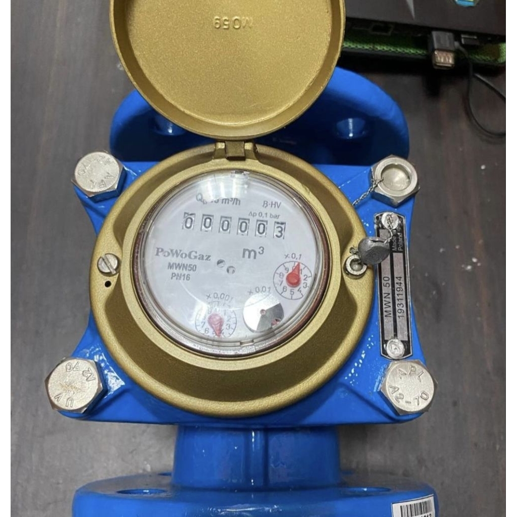 Meteran Air Powogaz Size 2 inch DN 50mm / Water Meter Powogaz Size 2 inch DN 50mm