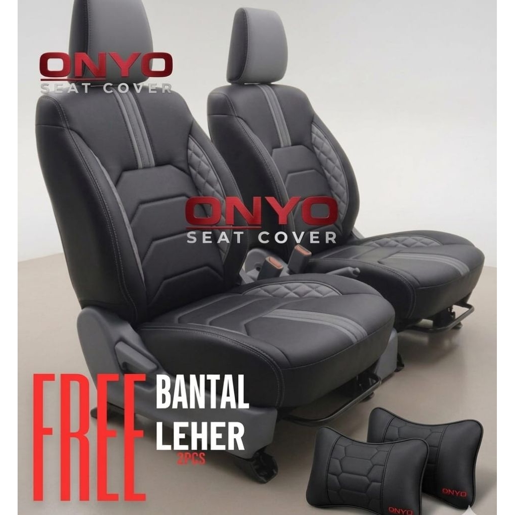PROMO Cover Jok Mobil Toyota Avanza 2012-2018 Full Set 3 Baris
