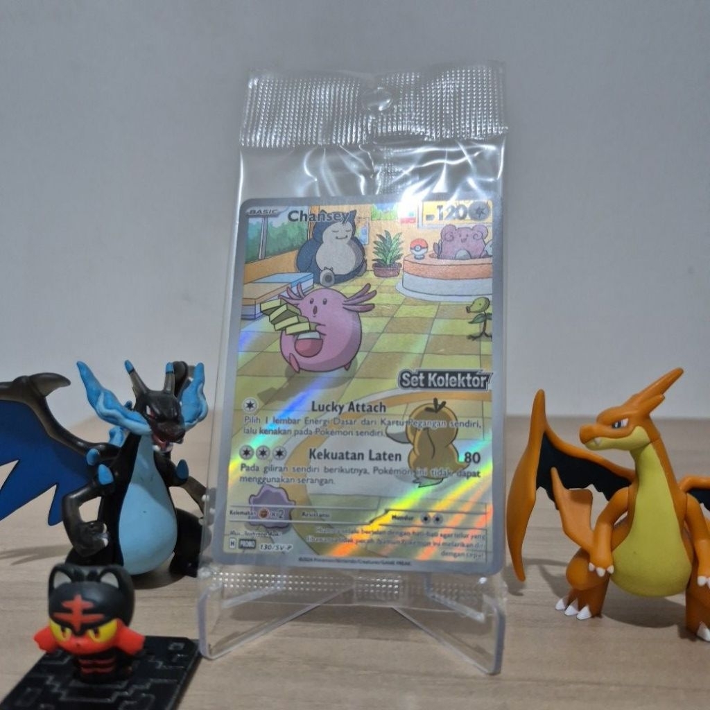 [SEALED] Chansey AR Promo Set Kolektor Pokemon TCG Indonesia