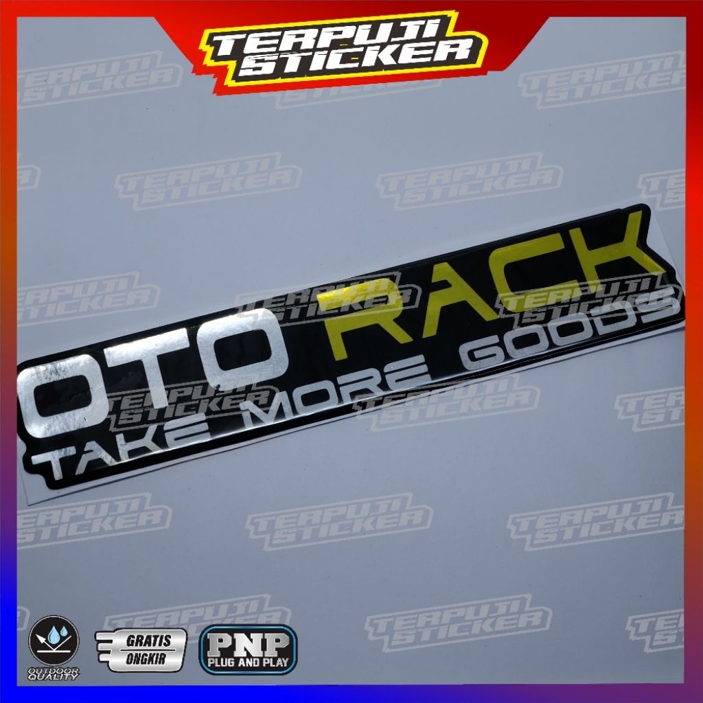 emblem roof rack/emblem timbul roof rail/emblem timbul rack rail