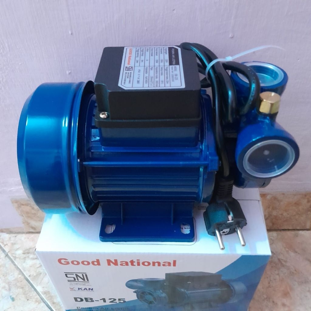 Pompa Air GOOD NATIONAL DB-125 Model DAB Kecil Manual / Pompa Pertamini / Pompa Air Rumah Tangga DB1
