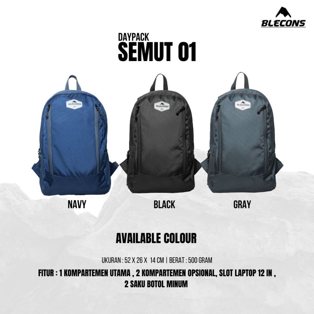 BLECONS Tas Ransel - Semut 10 Liter Backpack