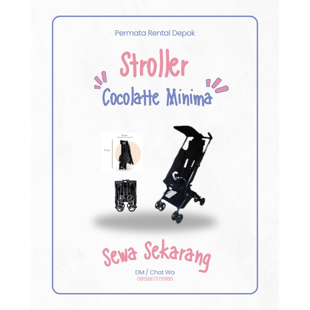 SEWA STROLLER COCOLATTE MINIMA