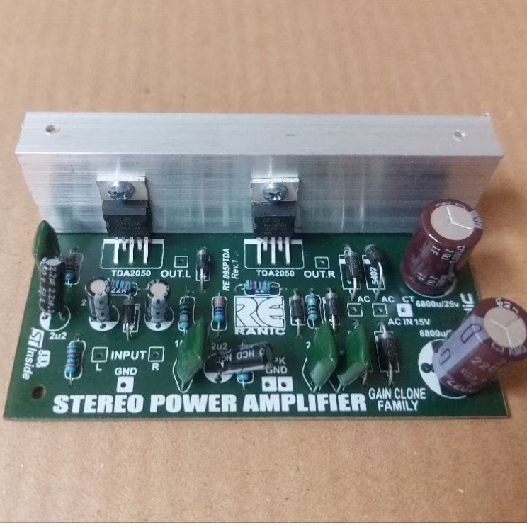 Kit power tda2030 tda 2030 stereo ( 209 )