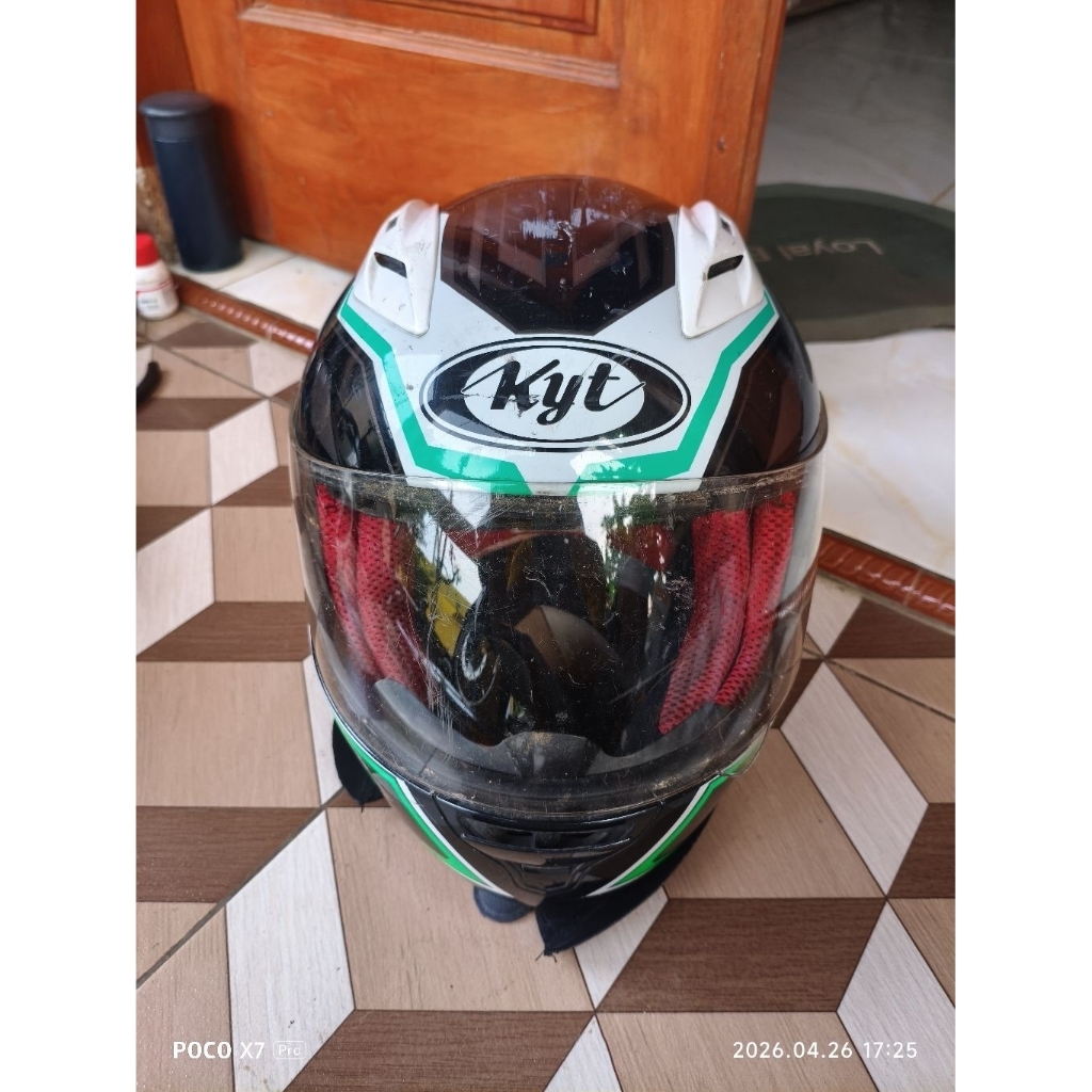 helm full face kyt RC 7 original second bahan
