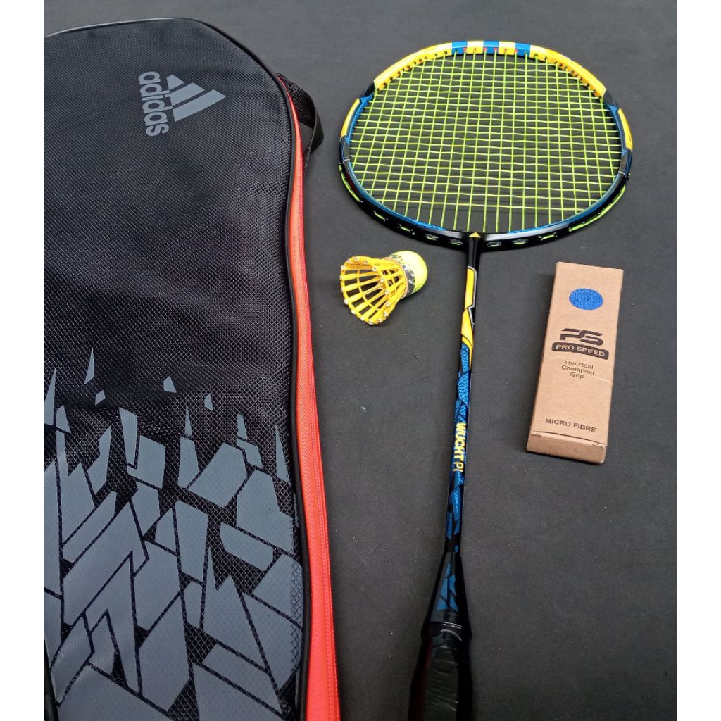 Raket badminton bulutangkis bekas second original adidas wucht p1