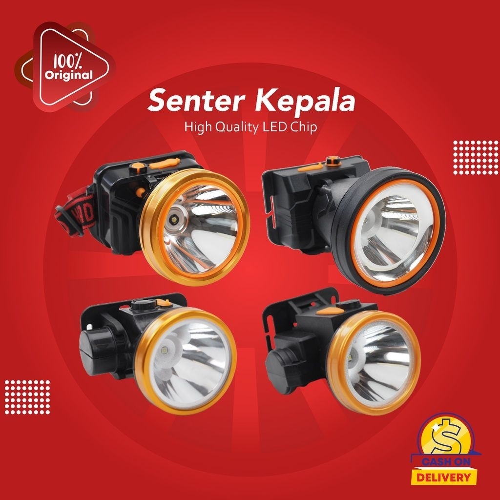 senter kepala 100 watt dan 30 watt