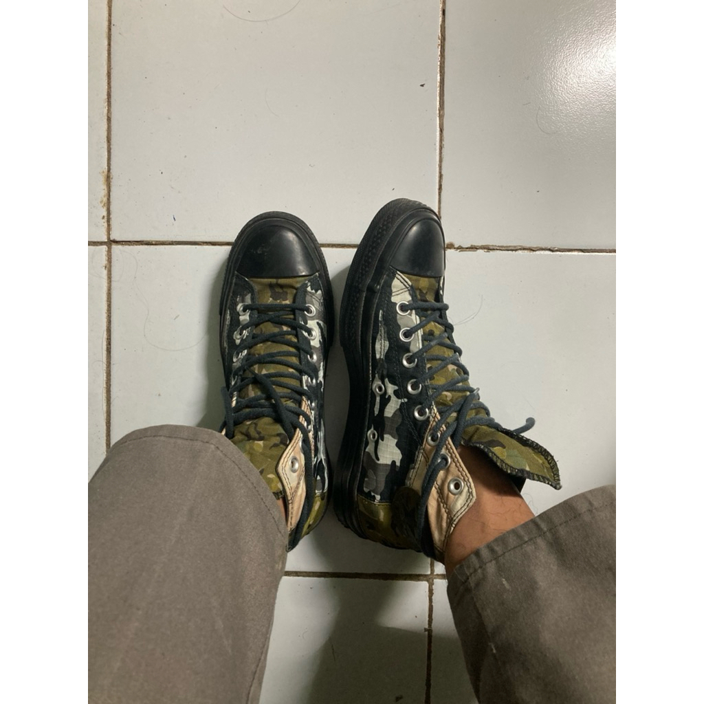 Converse Blocked Camo