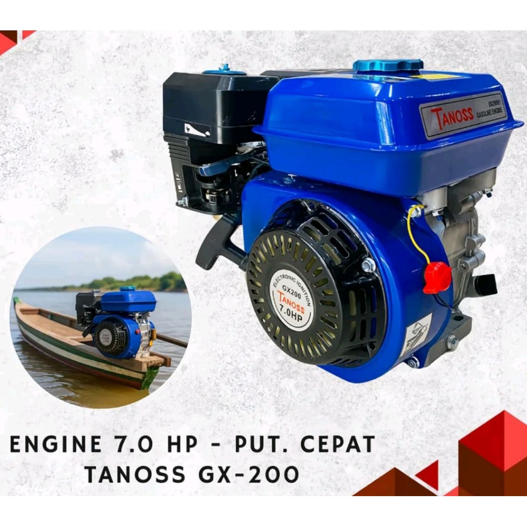 Mesin GX200 Tanoss 7hp Putaran Cepat