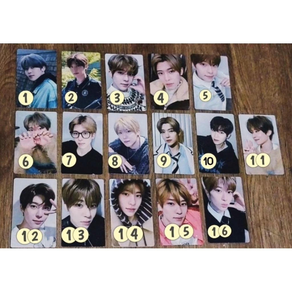 UNOFFICIAL PHOTOCARD NCT WISH - SION