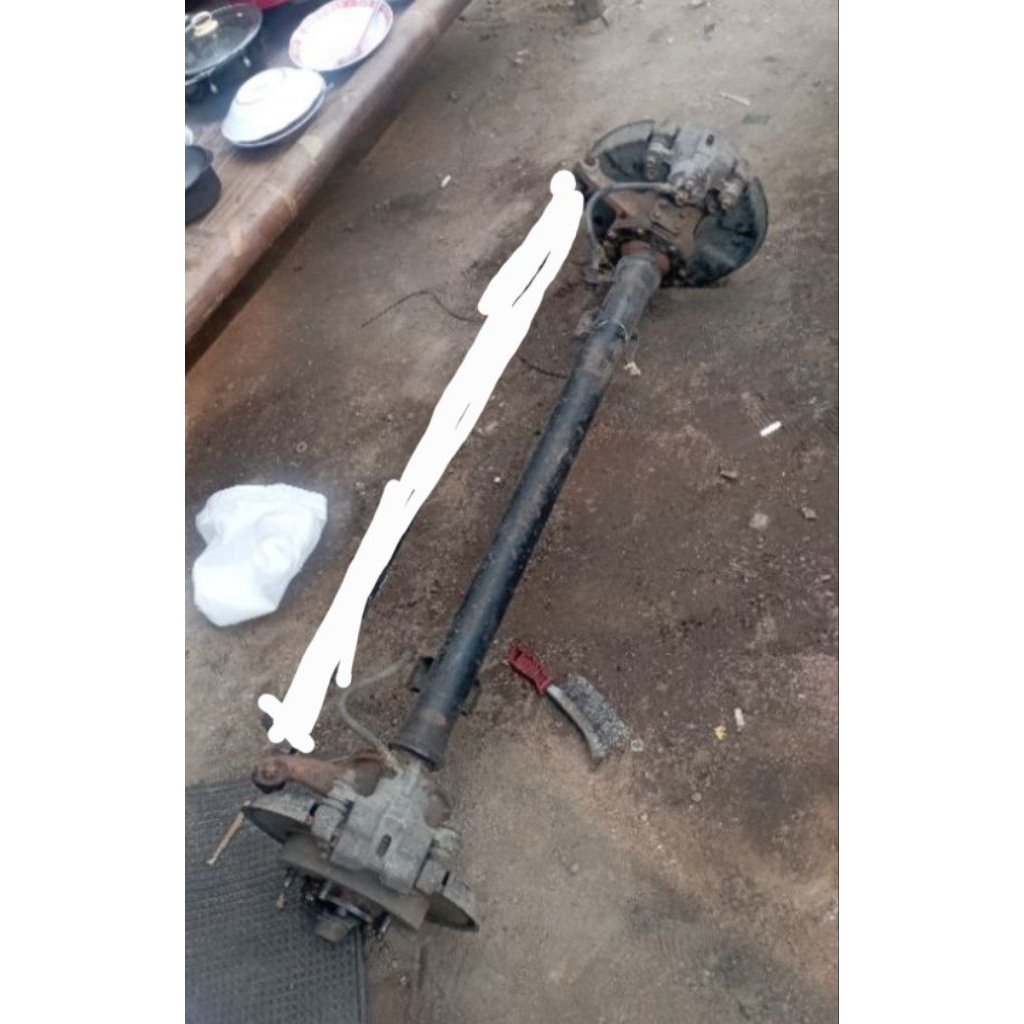 Serumbung Depan Gardan Banci Jimny Katana 4x2
