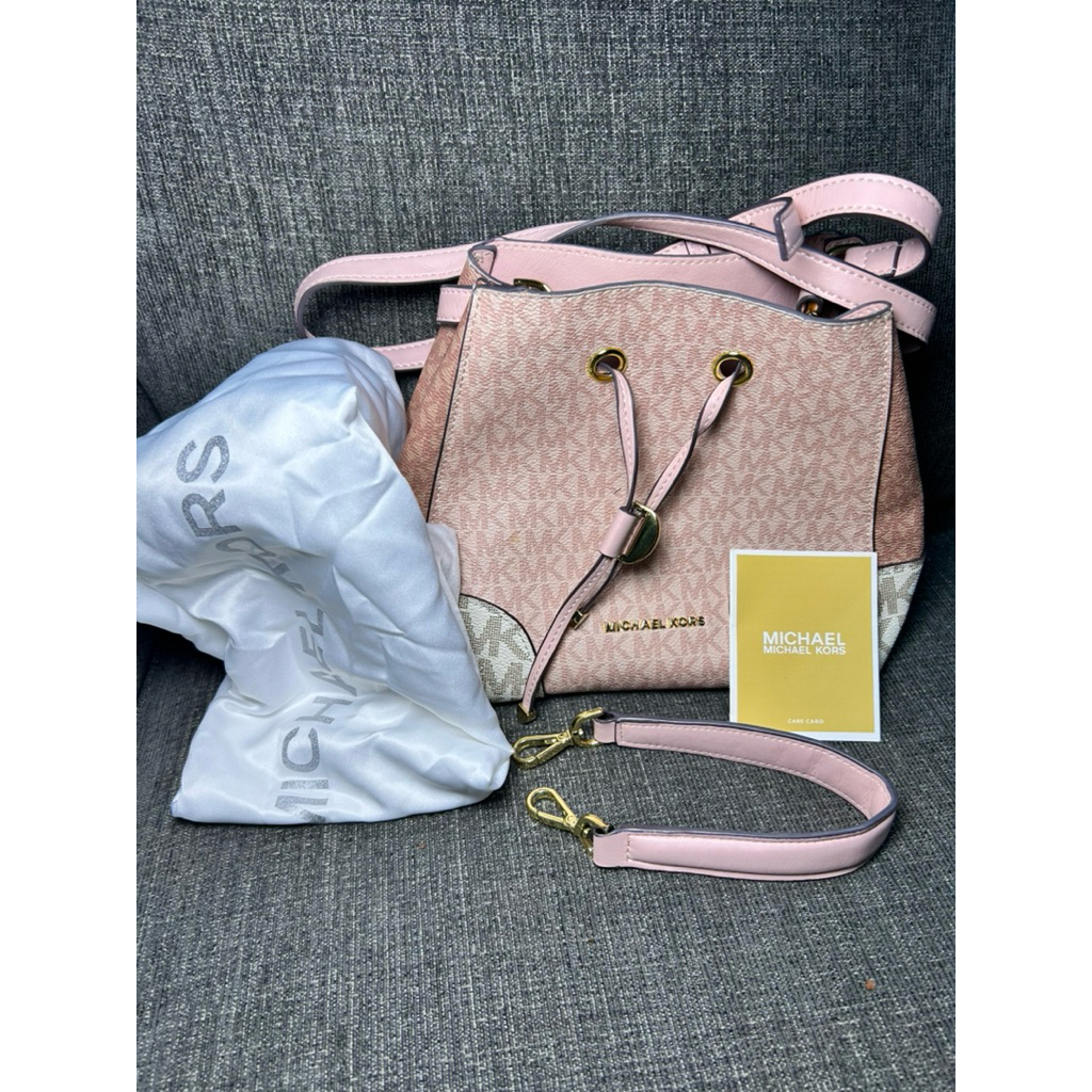 Tas MK serut pink
