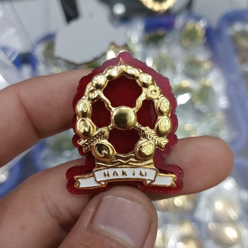 Pin HAKIM / Cakra Hakim putih