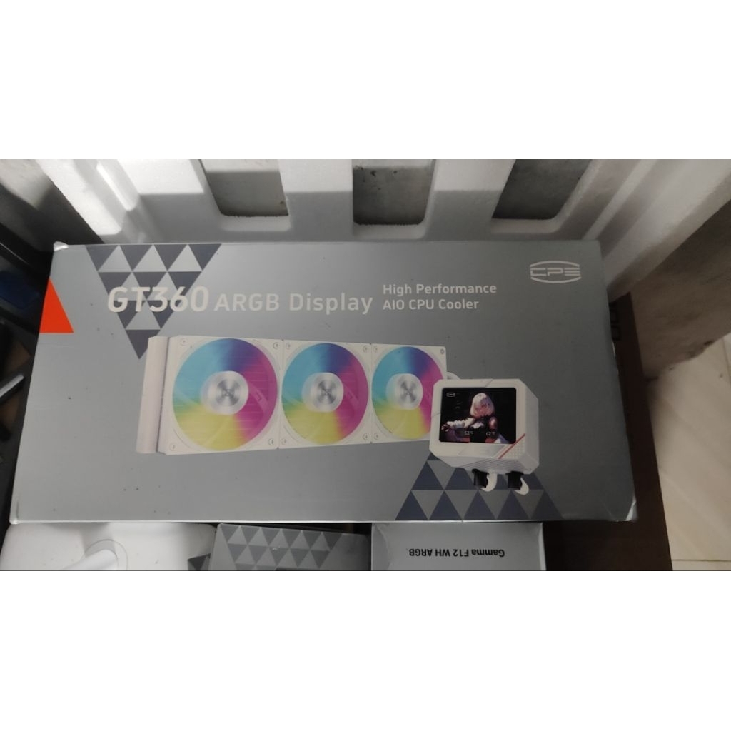 AIO COOLER PCCOOLER GT360 WHITE BEKAS PEMAKAIAN 1 BULAN