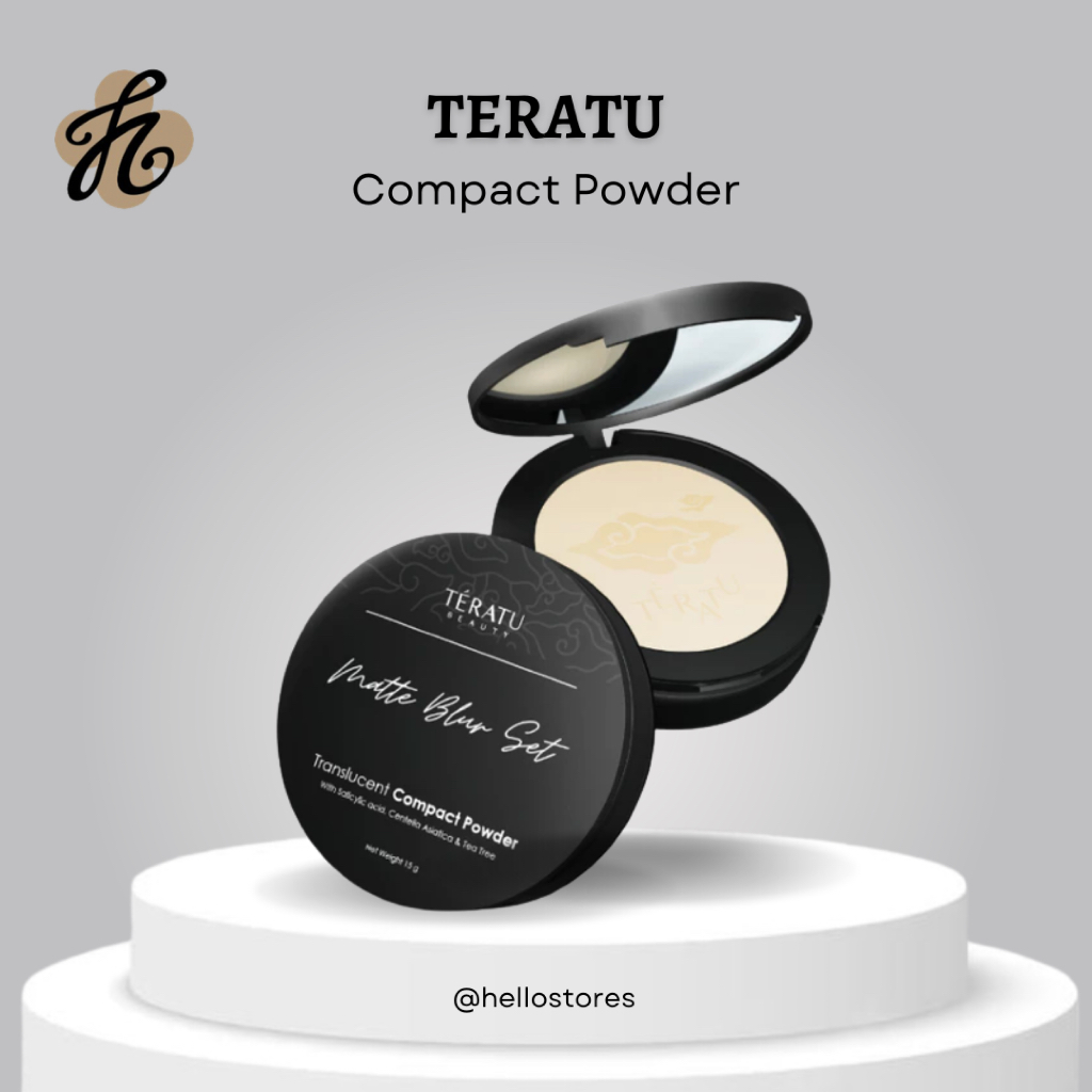 Teratu Matte Blur Set Translucent Compact Powder