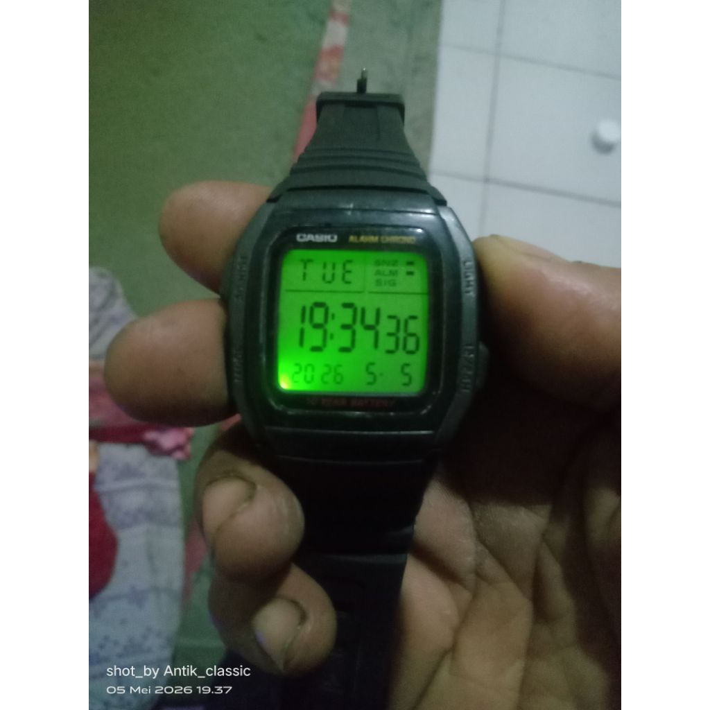 JAM TANGAN CASIO W-96H SECOND ORIGINAL