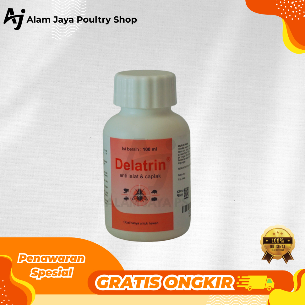 Delatrin Medion – Obat Kutu Ayam, Tungau & Lalat Kandang Unggas