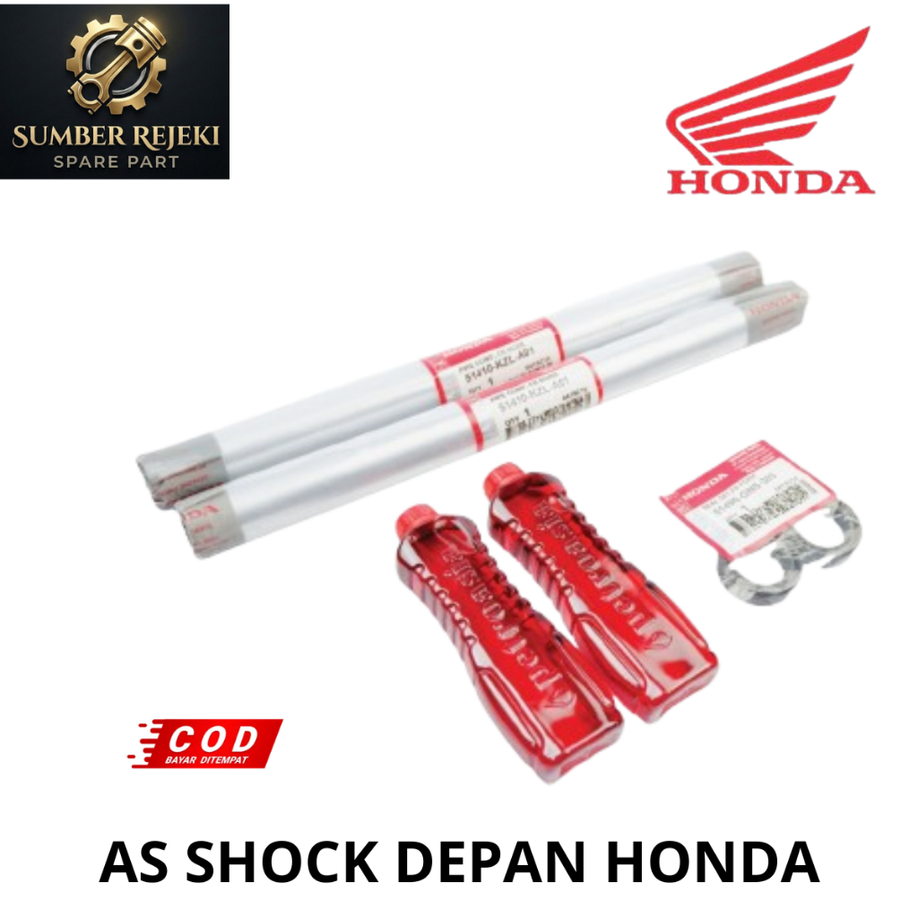 As Shock Depan Honda Beat, Scoopy, Vario KZL Ori